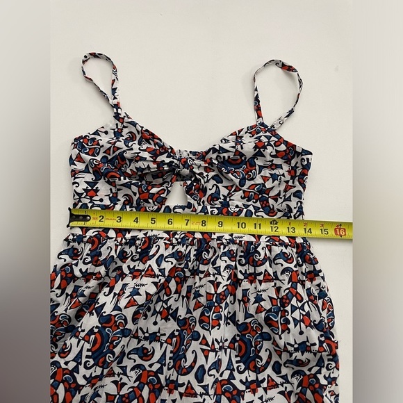 XIRENA LOLITA DRESS AMALFI BLUE pocket maxi dress L - Picture 8 of 12